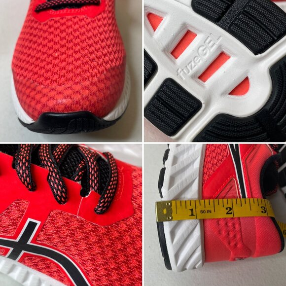 ASICS FuzeX Lyte Sample Running Shoes Womens Size 7 - Picture 12 of 16